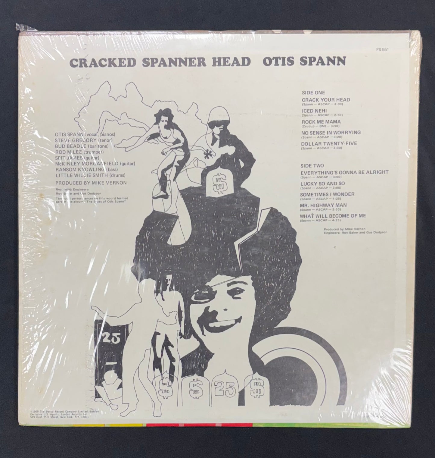 Spann, Otis - CrackedSpanner Head (JK)