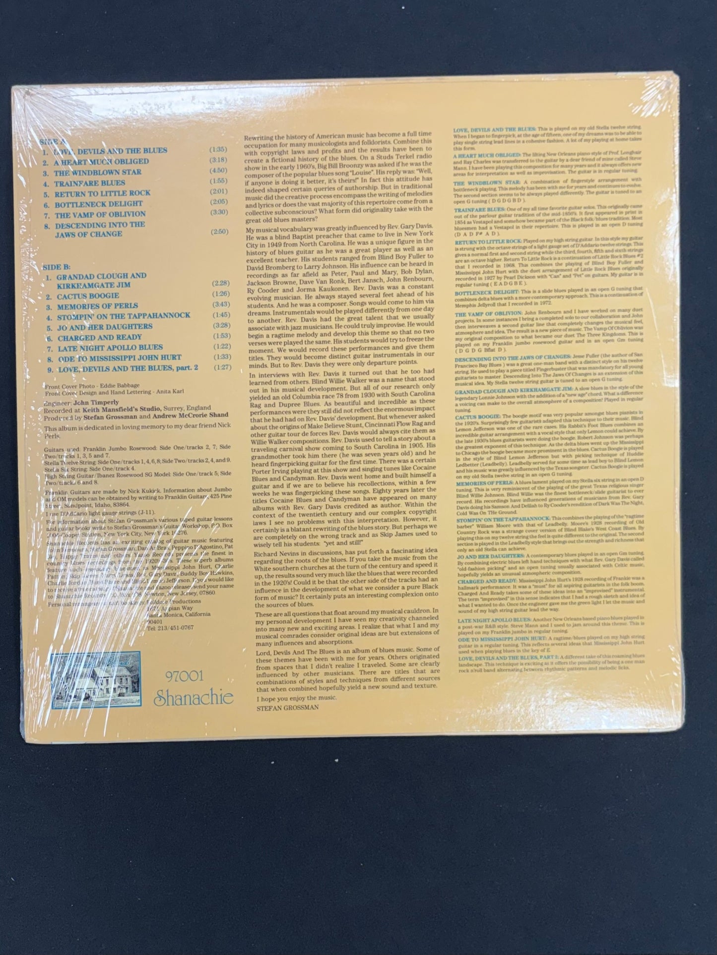 Grossman, Stefan - Love, Devils and The Blues (JK)