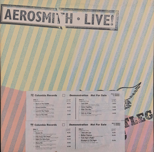 Aerosmith - Live Bootleg (Promo) (JH)