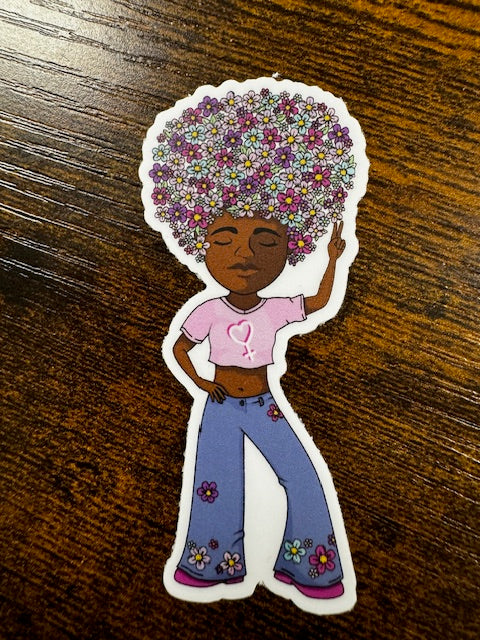 Sticker: Flower Girls