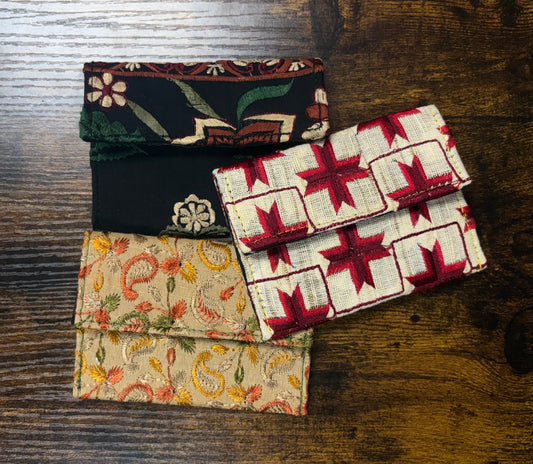 Wallet: Kutch Textile (Three Designs)