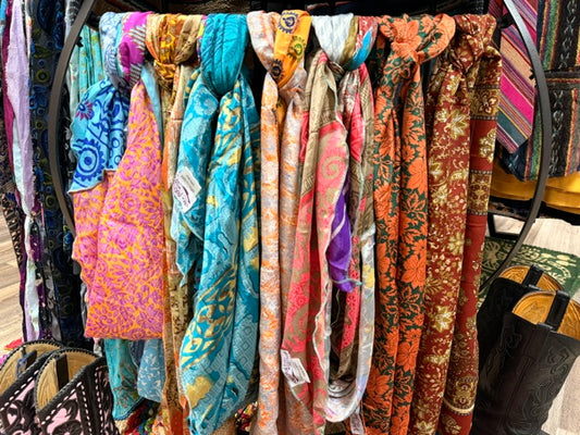Scarf: Recycled Sari Silk