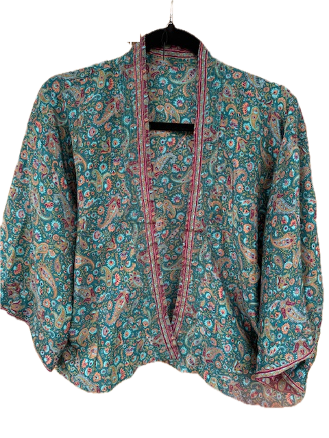 Jacket: Silk Kimono (Various Colors/Designs)