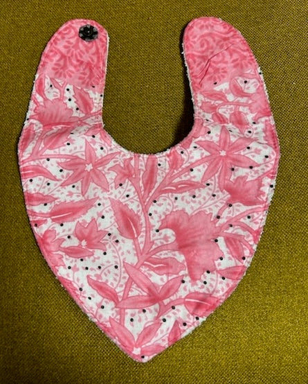 Bib: Upcycled Sari Baby Bib