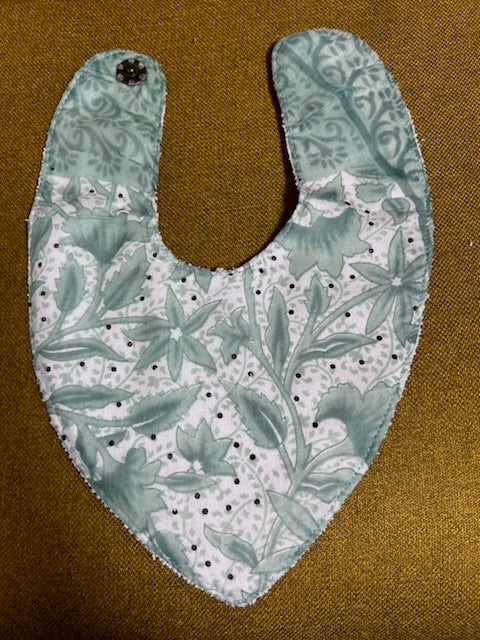 Bib: Upcycled Sari Baby Bib (Various Designs)