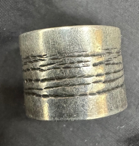 Rings: Hammered Sterling Silver