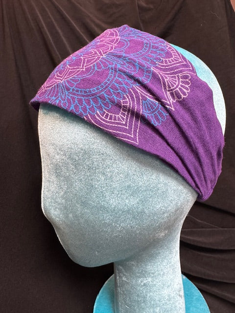Headbands: Cotton Screen-Printed (four colors)