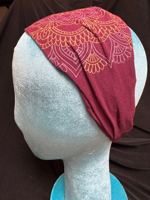 Headbands: Cotton Screen-Printed (four colors)