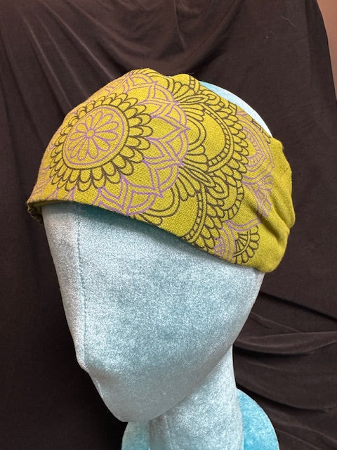 Headbands: Cotton Screen-Printed (four colors)