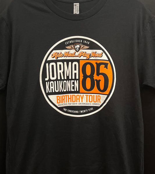 T-Shirt: Jorma's 85th Birthday Celebration