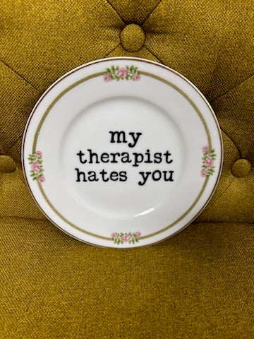 Plates: Upcycled Decorative Plates (Various Sizes/Sayings)