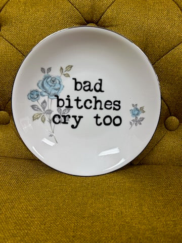 Plates: Upcycled Decorative Plates (Various Sizes/Sayings)