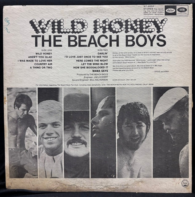 The Beach Boys - Wild Honey (JH)