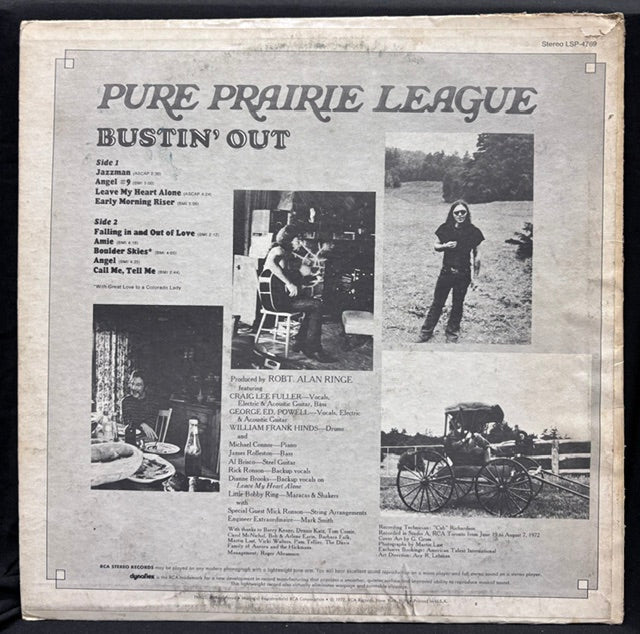 Pure Prairie League - Bustin' Out (JH)