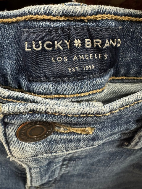 Denim Jeans: Lucky Brand Mid-Rise Ava Skinny Jeans (Second Chances)