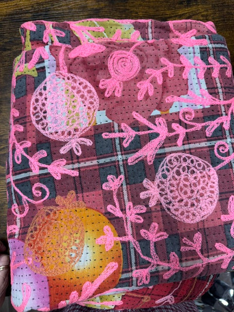 Kantha Quilt: Reversable