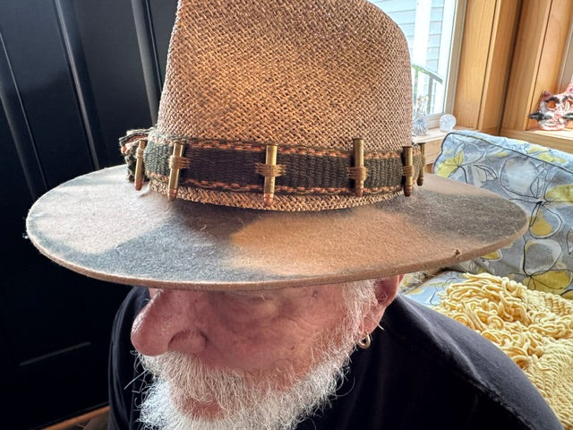 Hat: Vintage Texas Hatters Hat (Jorma owned)