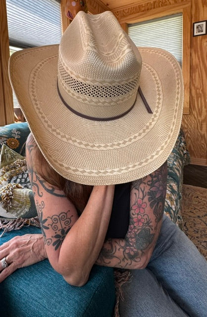 Hat: Vintage Resistol Hat (Owned by Vanessa Kaukonen)