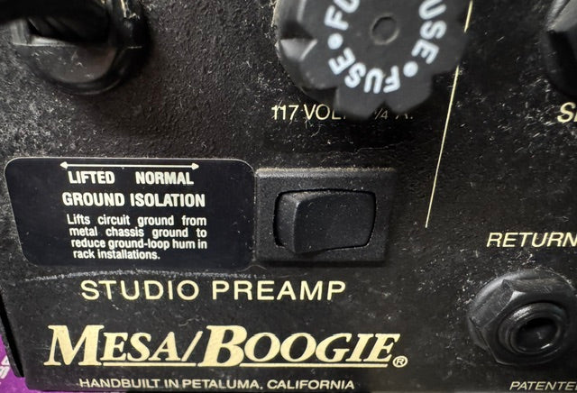 Mesa Boogie Pre Amp (vintage) Jorma Kaukonen Peronal Collection