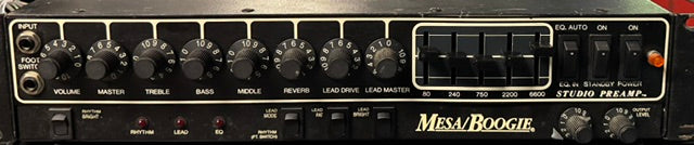 Mesa Boogie Pre Amp (vintage) Jorma Kaukonen Peronal Collection
