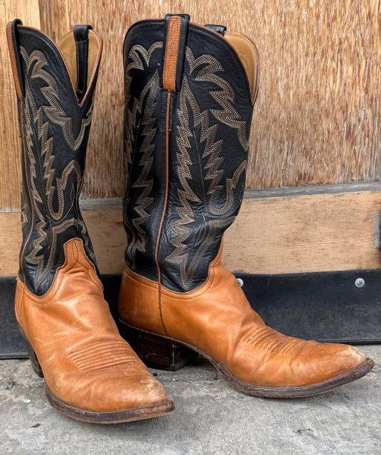 Boots: Vintage Lucchese Women's Size 8 B