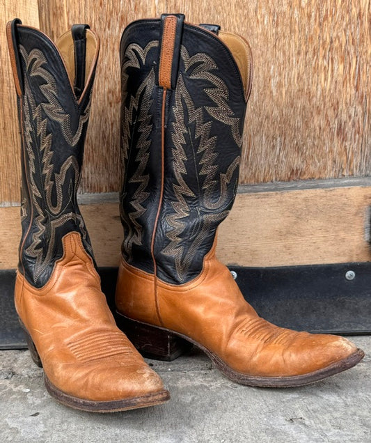 Boots: Vintage Lucchese Women's Size 8 B