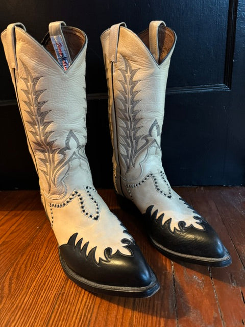 Boots: Vintage Tony Lama Men's Boots Size 10 D