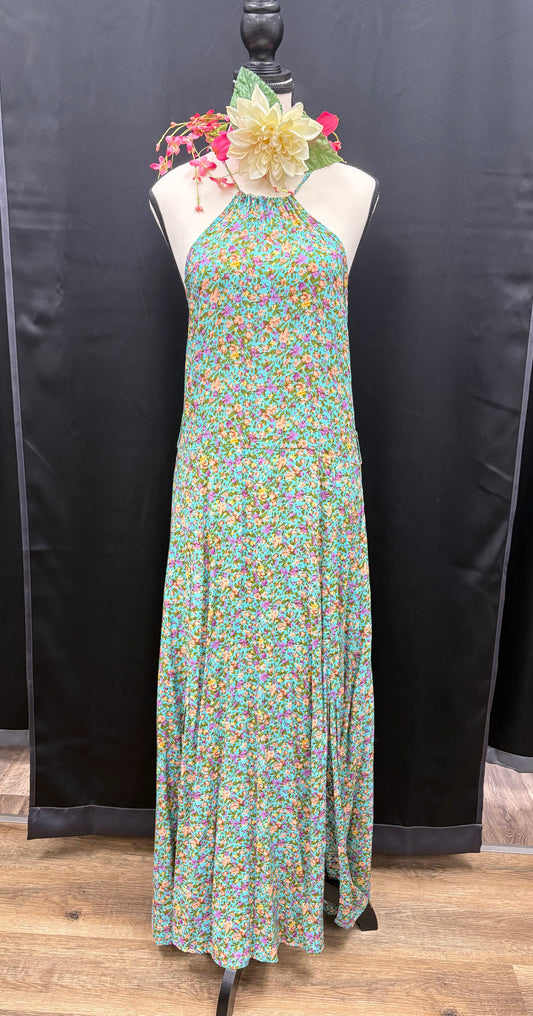 Dress: Silk Halter