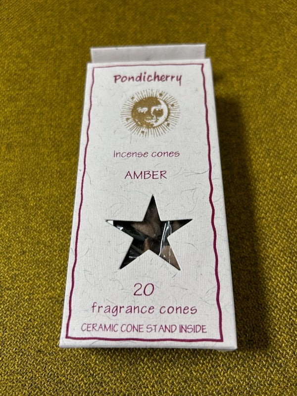 Incense: Pondicherry Cones - Various Fragrances
