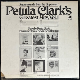Clark, Petula - Petula Clark’s Greatest Hits Vol. 1  (JH)