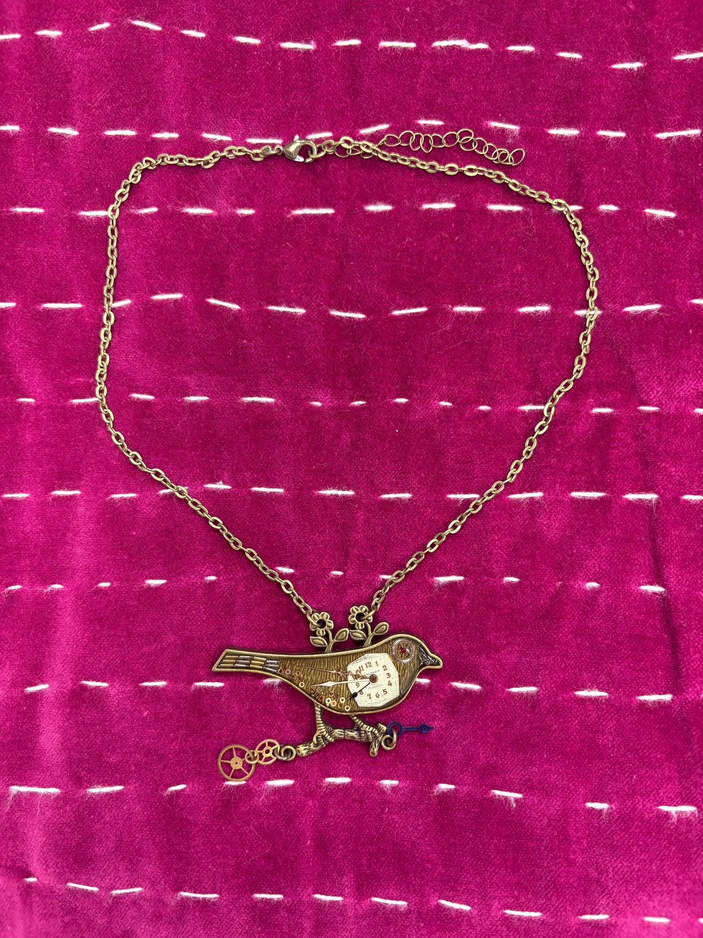 Necklace: Mechanical Bird