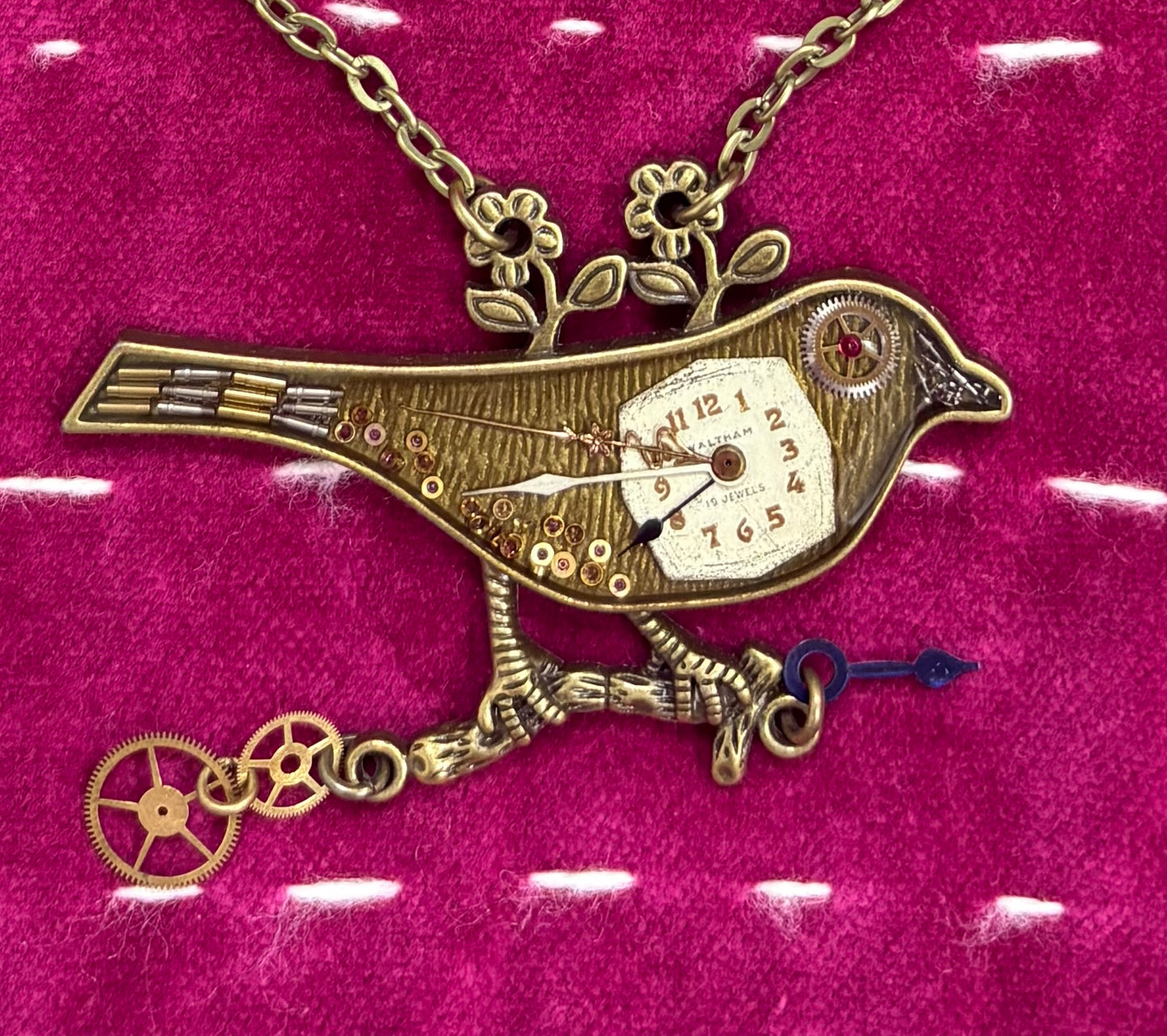 Necklace: Mechanical Bird