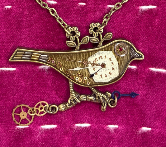 Necklace: Mechanical Bird