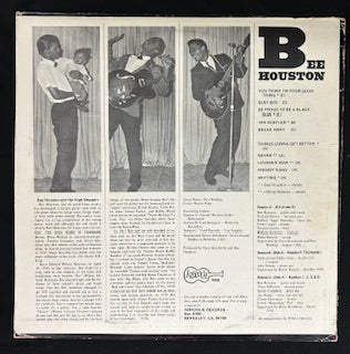 Houston, Bee - Bee Houston and His High Steppers - The Hustler   (JK)