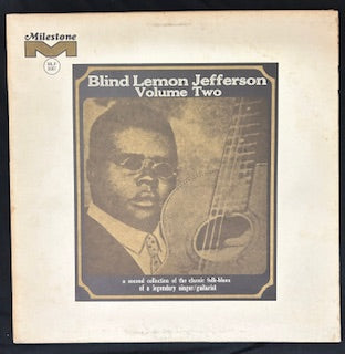 Jefferson, Blind Lemon - Blind Lemon Jefferson Volume Two  (JK)