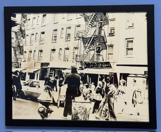 Malles Meje: Large B&W Original Art (Printed on Plastic Film)