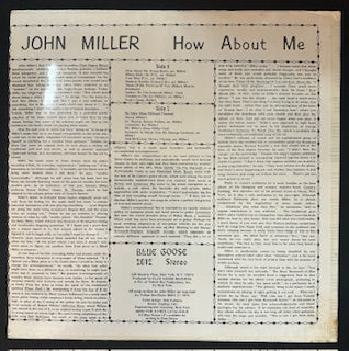 Miller, John - How About Me (JK)