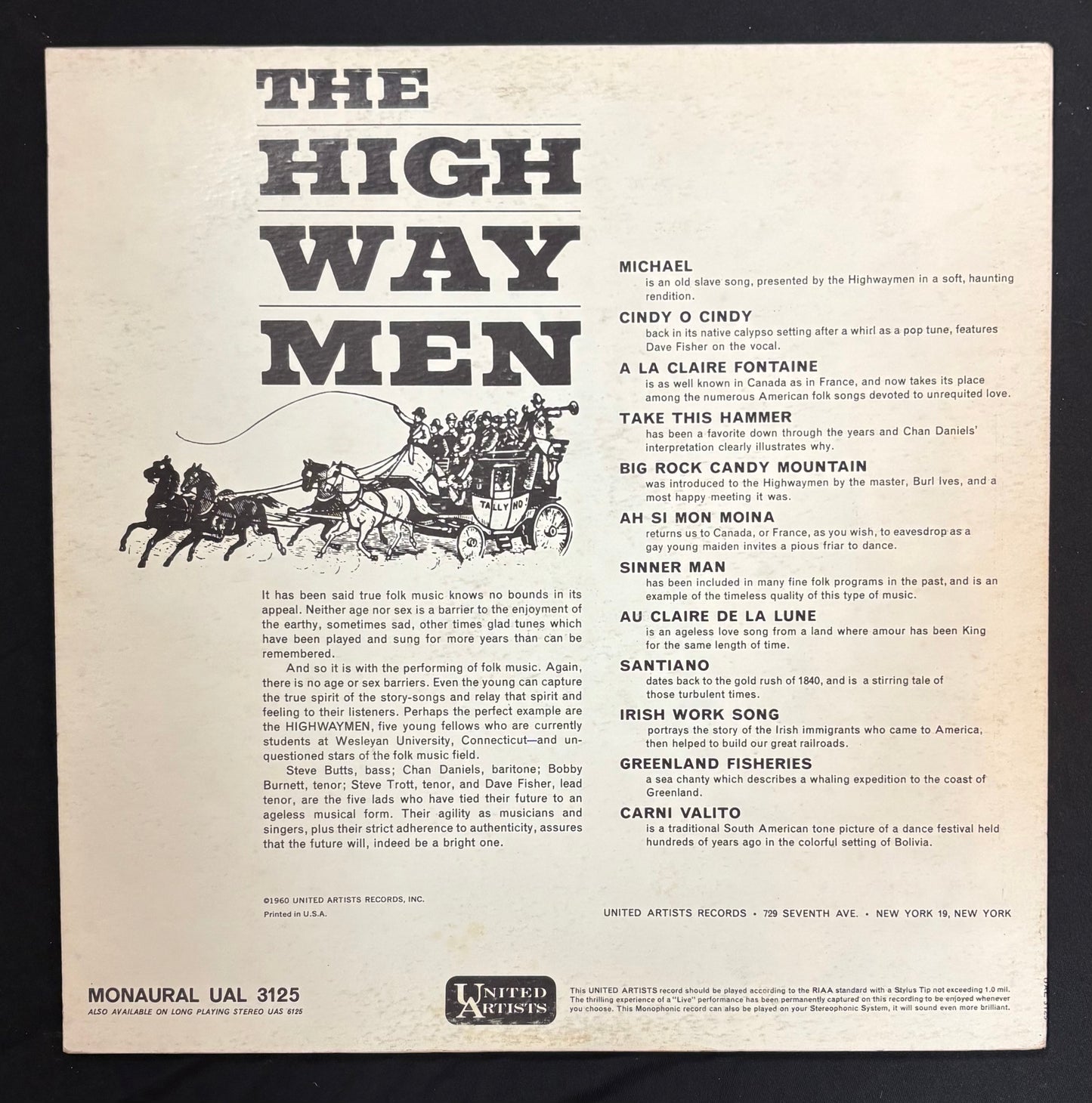 The Highwaymen - Eponymous (JH)