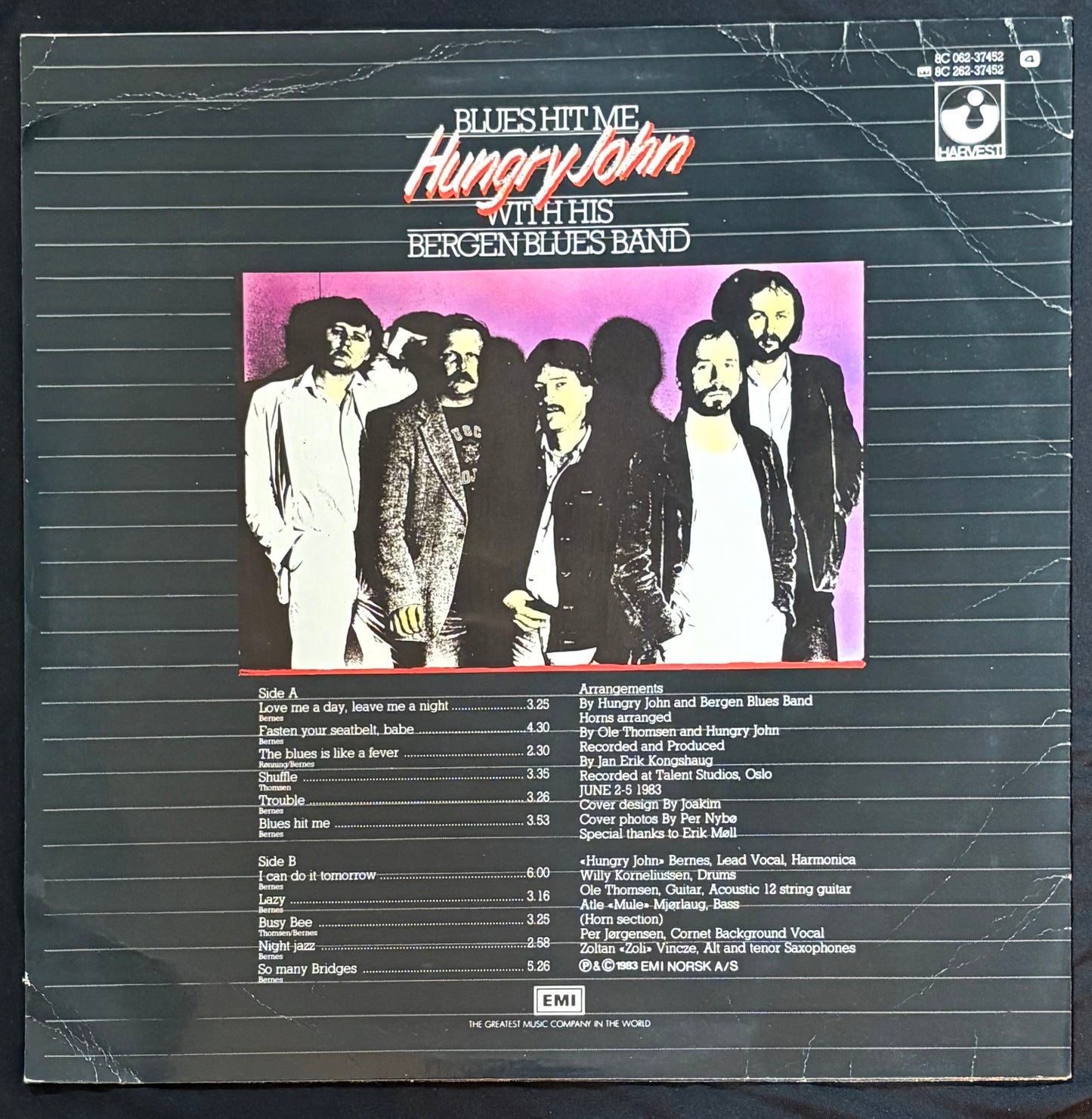 Hungry John and His Bergen Blues Band  - Blues Hit Me  (JK)