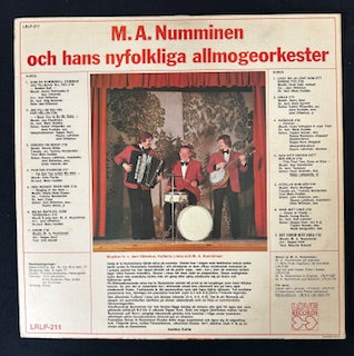 International: M.A. Numminen och hans nyfolkliga allmogeorkester - Som en gummiboll kommer jag tillbaks till dej (JK)