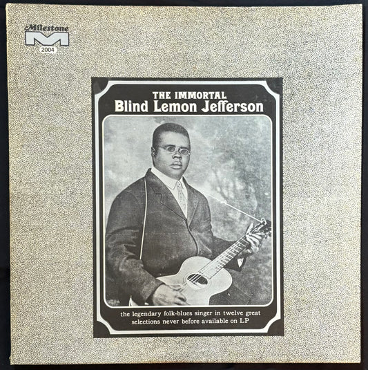 Jefferson, Blind Lemon - The Immortal Blind Lemon Jefferson (JK)