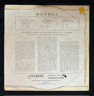 International: Granville, Jones - Philomusica of London - Handel (JK)