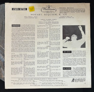 International: Scherchen, Hermann - Mozart Requiem (JK)