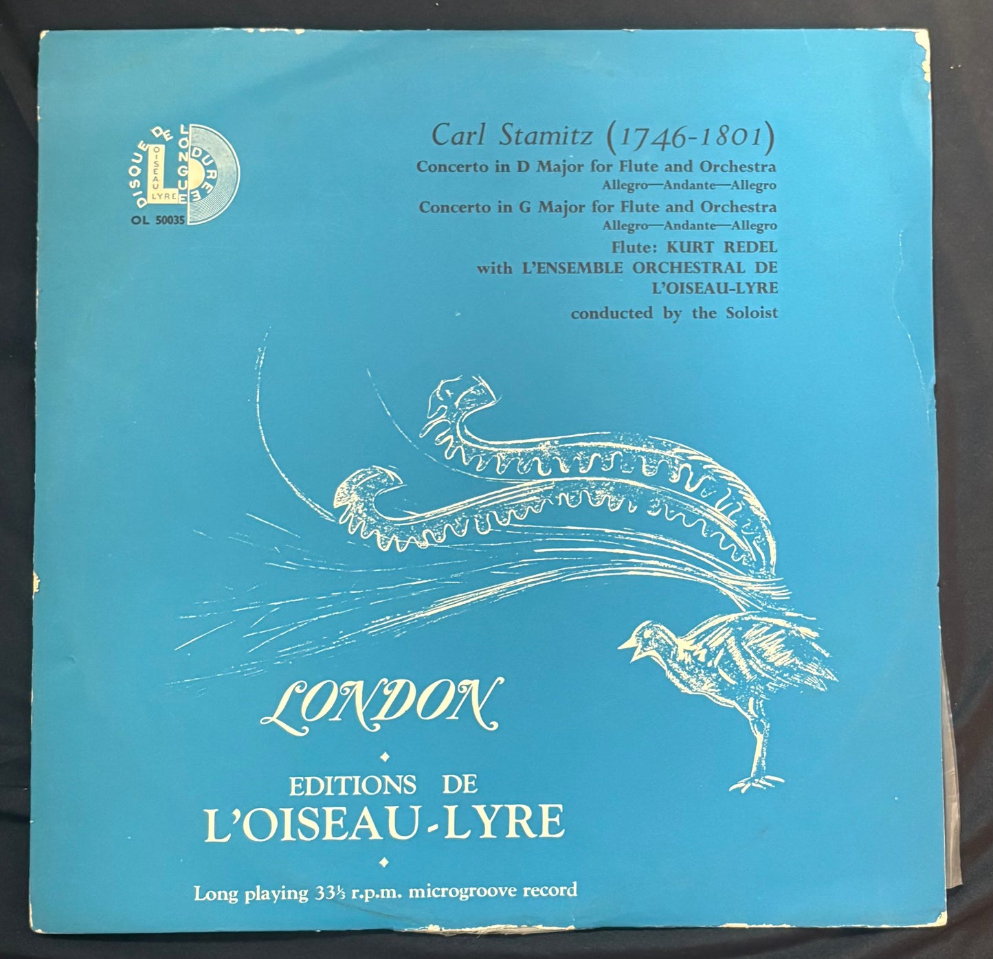 International: Stamitz, Carl  - Editions de Loiseau-Lyre (JK)