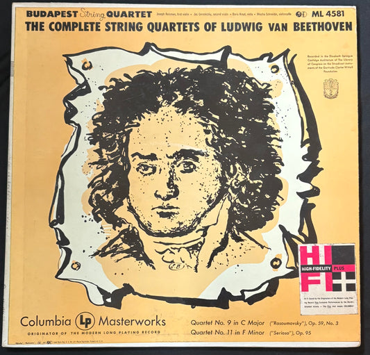 International: Beethoven - The Complete String Quartets of Ludwig Van Beethoven - Budapest (JK)