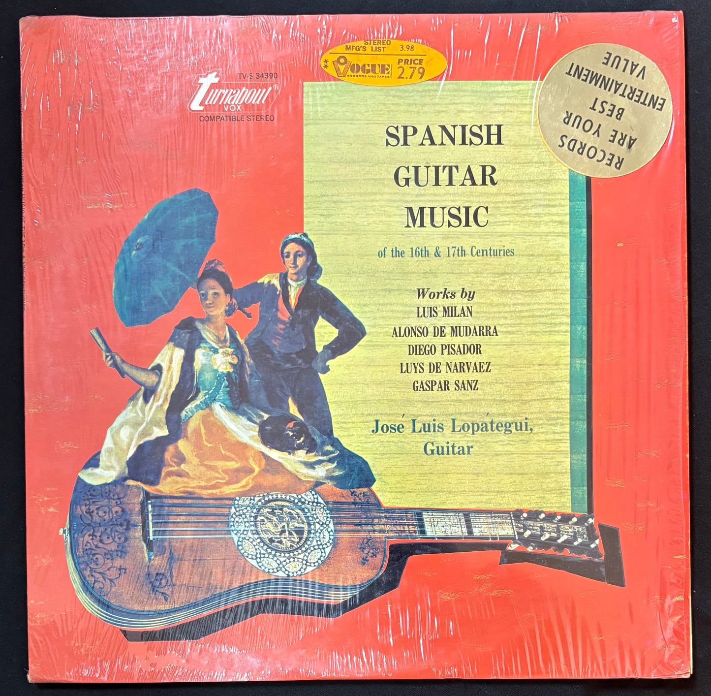 International: Compilation - Spanish Guitar Music of the 16th & 17th Centuries  (JK)