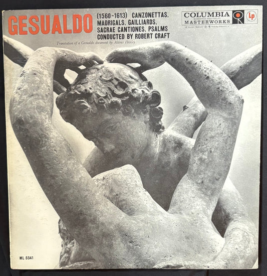 International: Craft, Robert -  Gesualdo (1560-1613) Canzonettas, Madrigals, Gailliards, Sacre Cantiones, Psalms (JK)