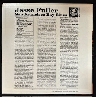 Fuller, Jesse - San Francisco Bay Blues (JH)