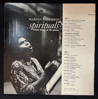 Anderson, Marian - Spirituals (JH)