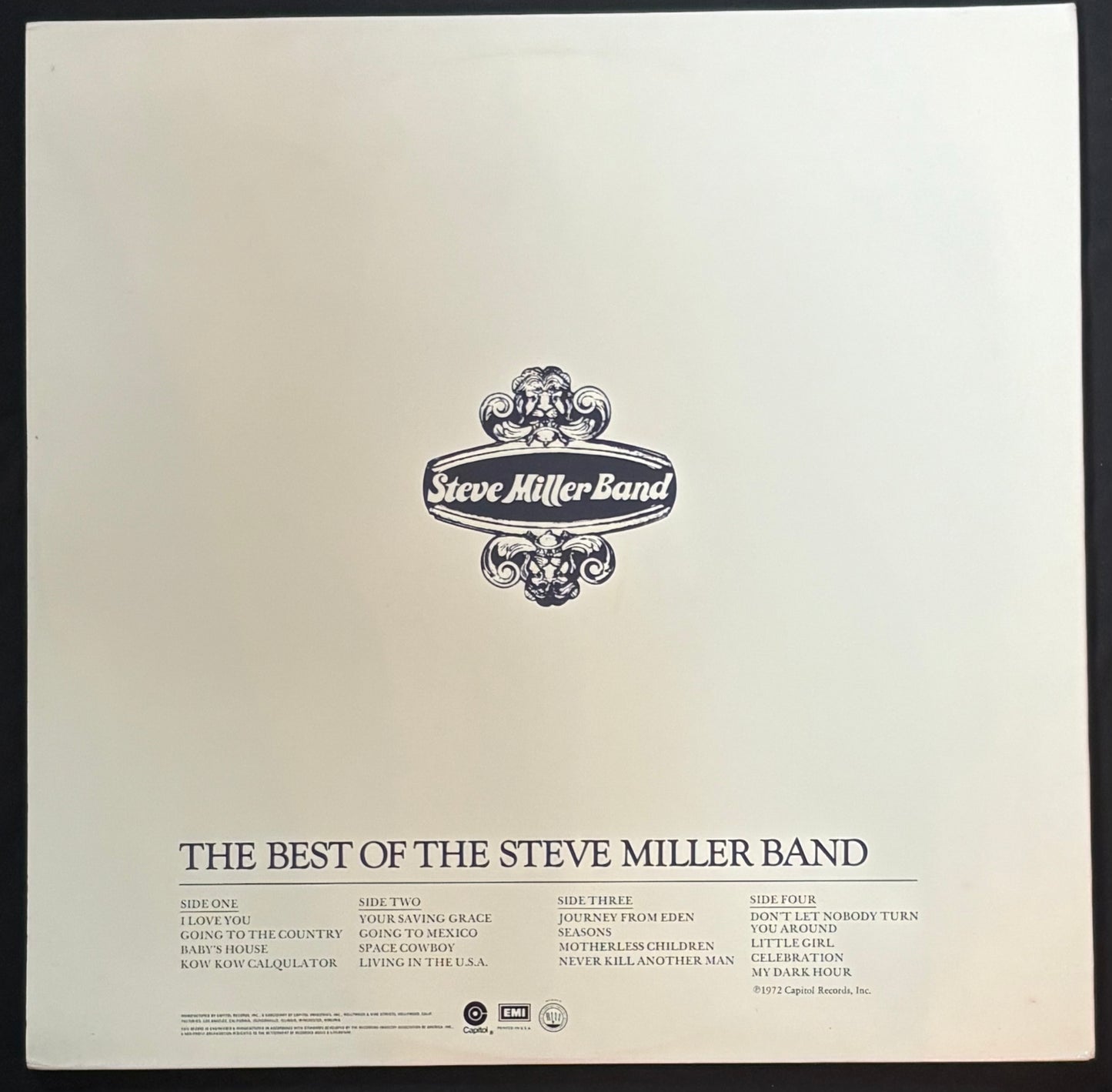 Miller, Steve - Steve Miller Band - Anthology (JH)